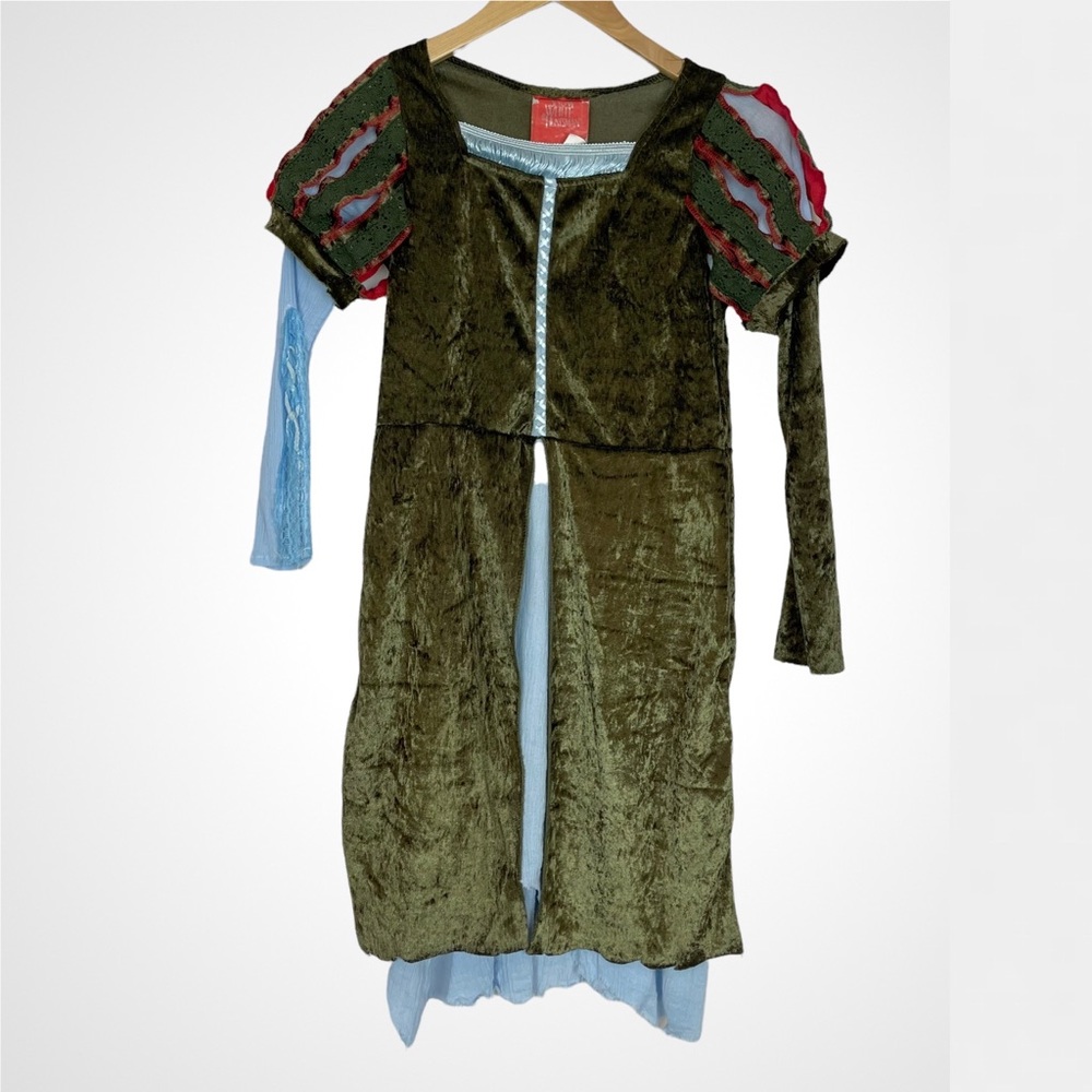 Snow White and the Huntsman Costume Dress Disney Child Kids Med Velvet Halloween - Picture 2 of 11